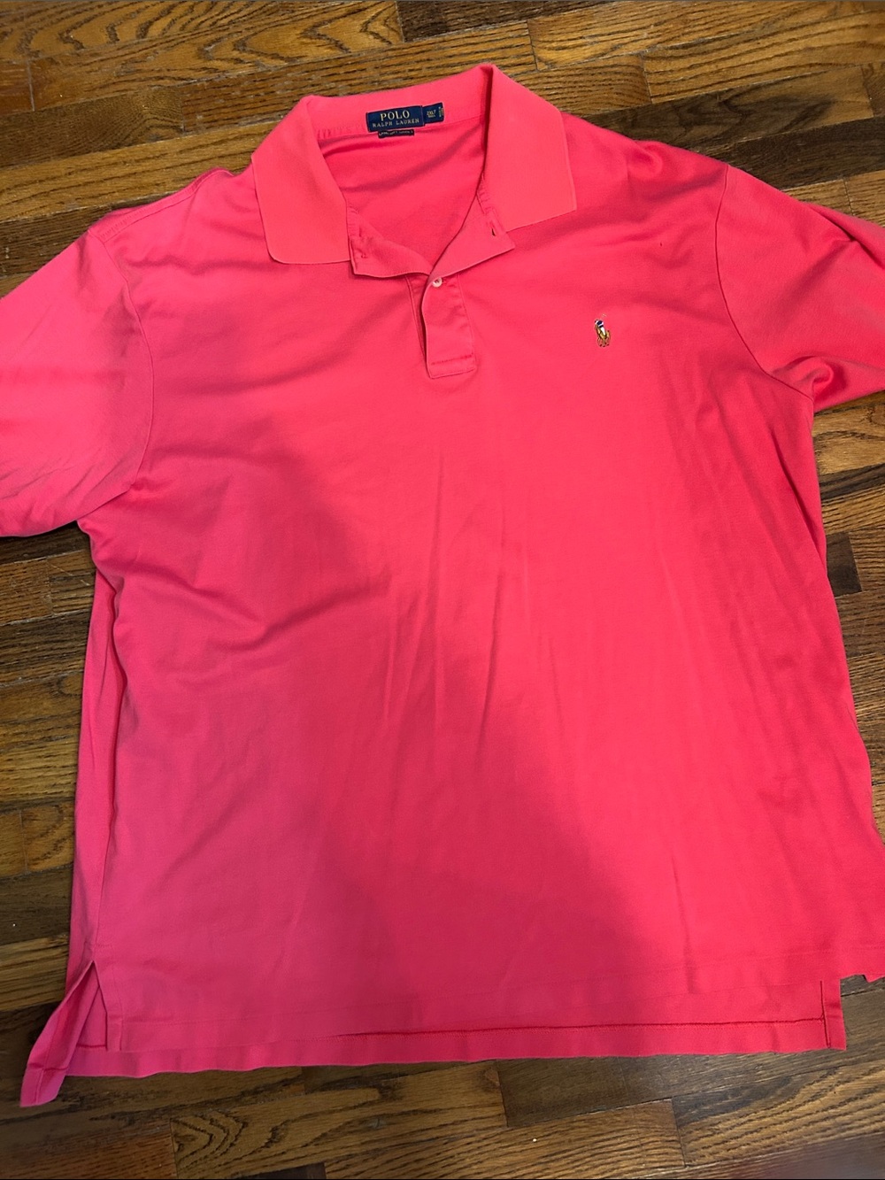 Polo by Ralph Lauren Hot Pink Short Sleeve Polo